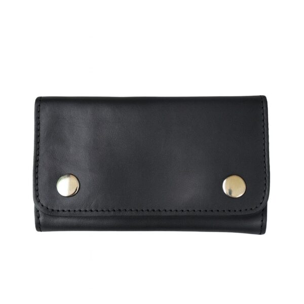 Cartera cuero lisa