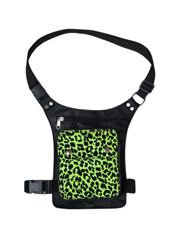 PERNERA LEOPARDO VERDE NEÓN