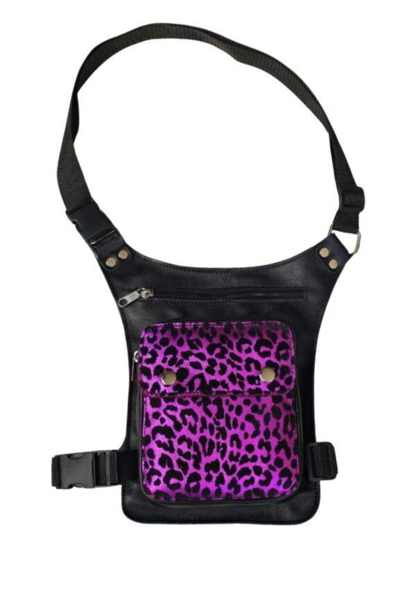 PERNERA LEOPARDO FUCSIA METALIZADO